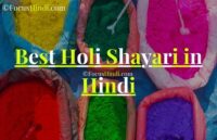Holi Shayari in Hindi for girlfriend